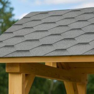 Ασφαλτικό κεραμίδι ρόμβος εξαγωνικό 3m² γκρί Ασφαλτικό κεραμίδι ρόμβος εξαγωνικό 3m² γκρί