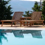 Ξαπλώστρα Teak Παραλίας 197εκ. Ξαπλώστρα Teak Παραλίας 197εκ.