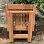 Βοηθητικό τραπέζι ξαπλώστρας teak Βοηθητικό τραπέζι ξαπλώστρας teak