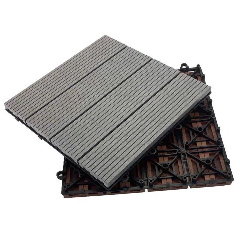 ΠΛΑΚΙΔΙΟ WPC ΓΚΡΙ 30 X 30ΕΚ. ΠΛΑΚΙΔΙΟ WPC ΓΚΡΙ 30 X 30ΕΚ.