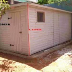 Ξύλινη αποθήκη 250Χ500 Ξύλινη αποθήκη 250Χ500