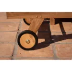 Ξαπλώστρα Teak Παραλίας 197εκ. Ξαπλώστρα Teak Παραλίας 197εκ.