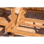 Ξαπλώστρα Teak Παραλίας 197εκ. Ξαπλώστρα Teak Παραλίας 197εκ.