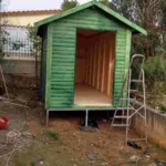 Ξύλινη αποθήκη 200Χ500 Ξύλινη αποθήκη 200Χ500