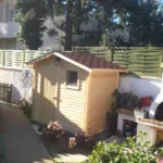 Ξύλινη αποθήκη 250Χ150 Ξύλινη αποθήκη 250Χ150
