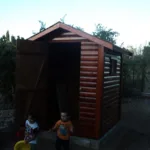Ξύλινη αποθήκη160Χ160 Ξύλινη αποθήκη160Χ160