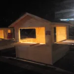 Ξύλινο περίπτερο 240Χ240 Ξύλινο περίπτερο 240Χ240