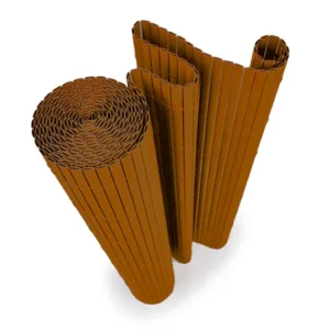 Καλαμωτή PVC 10mm Διπλής Όψης - Καφέ Ανοιχτό