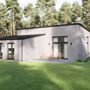 Ξύλινο σπίτι κατοικήσιμο Aspen 83 m2