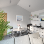 Ξύλινο σπίτι κατοικήσιμο Frida 52 m2 Ξύλινο σπίτι κατοικήσιμο Frida 52 m2